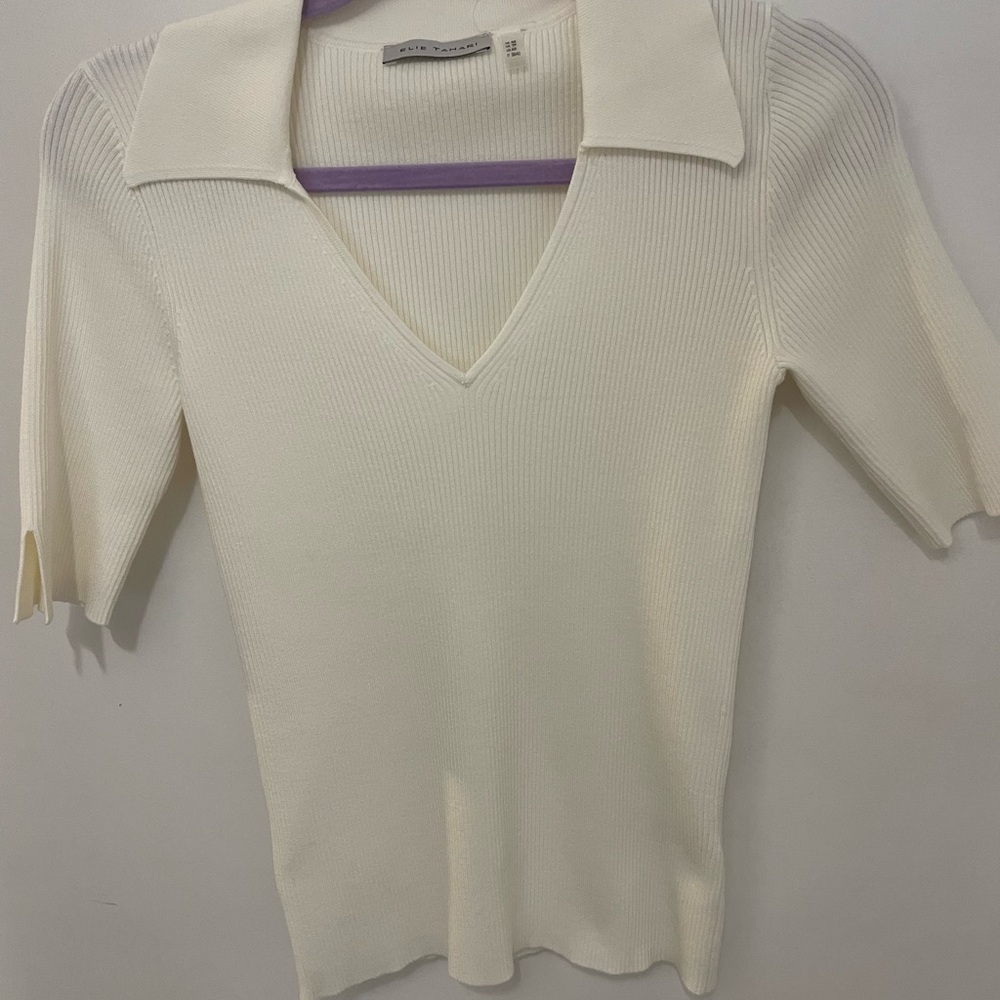 Elie Tahari off white XS